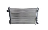 Radiator Fiat Punto Grande 12; Opel Corsa D, motor: 1.3 MultiJet, intrare/iesire conectare rapida, 621x389x23, Aluminiu/ Plastic brazat, 1300297;