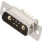 Mufă D-Sub 7 PIN pentru PCB THT 240V