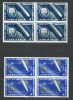 TSV$ - 1986 LP 1149 INTOARCEREA COMETEI HALLEY BLOC X 4 MNH/** LUX, Nestampilat