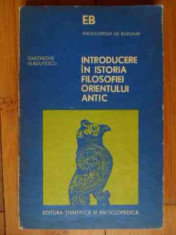 Introducere In Istoria Filosofiei Orientului Antic - Gheorghe Vladutescu ,538009 foto