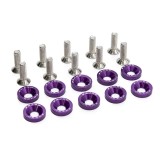 Saiba cu suruburi trotineta electrica M6X16 JDM 10 buc violet