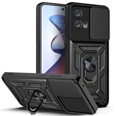 Husa pentru Motorola Edge 30 Fusion - Techsuit CamShield Series - Black