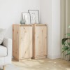 Gossi servante, 2 buc., 31,5x34x75 cm, lemn masiv de pin