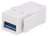 Adaptor USB 3.0 Keystone cu 2 Porturi USB A