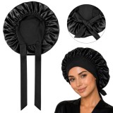 Turban de satin pentru păr, pentru somn, protecție nocturnă anti-electrizare