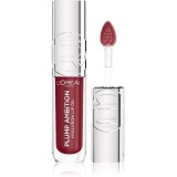 L&rsquo;Or&eacute;al Paris Plump Ambition luciu de buze pentru un volum suplimentar cu acid hialuronic culoare 490 Berry Jolie 5 ml