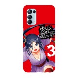 Husa compatibila cu Oppo A55, Viceversa, model Volume 3 Manga DanMachi, Silicon, TPU, Transparent, Carcasa
