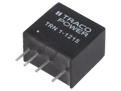 Convertor DC/DC 1W 9-18V la 24VDC 45mA SIP foto