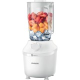 Blender Philips Seria3000 HR2041/00, Sistem ProBlend, capacitate maxima 1.9L, capacitate efectiva 1L, 1 viteza + buton Pulse, picioare antivibratie, A