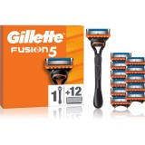 Gillette Fusion5 Aparat de ras + rezervă lame 13 buc