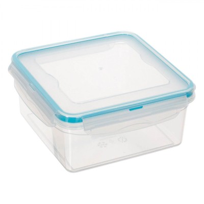 Caserolă Plastic, Etanșă, Capacitate 1.3L, Transparentă, Compatibilă Cuptor Microunde și Mașină de Spălat Vase foto