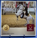 AUSTRIA 2015 - Set monetarie 1 cent-2 euro -folder/ BU, Europa