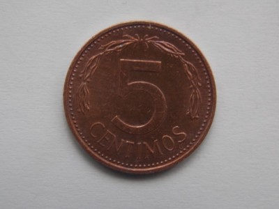 5 CENTIMOS 1977 VENEZUELA foto