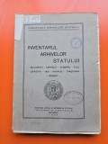 Inventarul Arhivelor Statului - Biblioteca arhivelor statului
