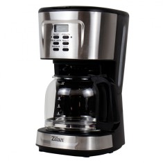 Cafetiera flitru digital cu programare, Inox, 1.5 L, 900W, Negru / ZLN 1440 foto