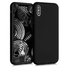 Husa pentru Apple iPhone X/iPhone XS, Silicon, Negru, 52975.47 foto