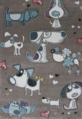 Covor DORKA CARPET (Made by MERINOS), Pastel Kids 21897 70 Beige, 120 x 170 cm foto