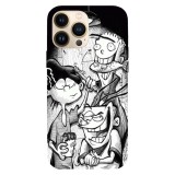 Husa compatibila cu Apple iPhone 12 Pro model Ed Edd and Eddy scheming, Silicon, TPU, Viceversa, Transparent, Carcasa