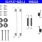 ATE 03.0137-9233.2 Set accesorii, sabot de frana