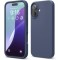 Husa Soft Touch, slim, ALC Mobile, anti soc, compatibila cu IPhone 16 Plus, Albastru Inchis Tpu
