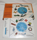 Jucarie veche de colectie Joc educativ scolar Ravensburger - citind telefon 1970