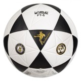 Minge Fotbal Liveup FT-5, Nr. 5, Negru/Alb, Meci/Antrenament