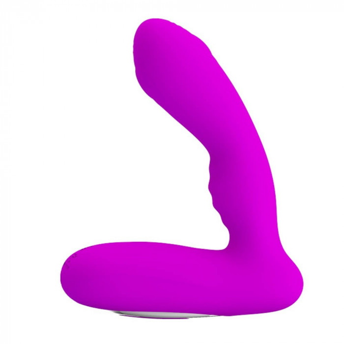 Pretty Love Piper - Stimulator Prostată cu 12 Funcții de Vibrații și Pulsații, 11,7 cm