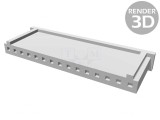Conector Mufă Cablu-Placă Mamă 2,54mm 15 Pin, TE Connectivity