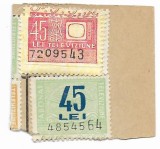Timbre televiziune, 1960 - neobliterate