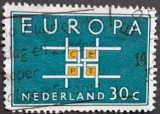 Olanda &ndash; Marcă 30c &bdquo;EUROPA CEPT &ndash;stare bună, obliterată