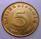 7.270 GERMANIA 5 REICHSPFENNIG 1938 A