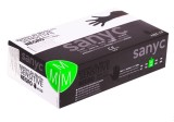 Cumpara ieftin Manusi Sanyc Sensitive, de unica folosinta, fara pudra, negre, marime M