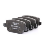 Set placute frana spate Ford Focus Mk2 (DA), Mondeo Mk 4 (BA7), Kuga Mk1; Land rover Freelander 2 (L359); Volvo S80 2 (AS, 124), V70, XC70 (P24), Del, Delphi