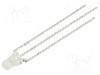 Dioda LED, 3mm, ro&amp;#351;ie/verde, {{Luminozitate}}, 20mA, 1,6...2,4/2,6...3,4V, LUCKYLIGHT - 309VPGC2E-C-2B-G51B