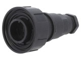 Conector circular mufă tată PIN 12 fără contacte pe cablu BULGIN