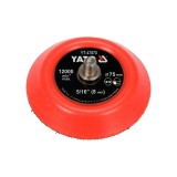 Disc de lustruit cu velcro 75mm th 5/16 Yato YT-47870