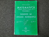 MANUAL ANALIZA MATEMATICA XI A GANGA VOL 1 R21