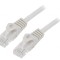 Cablu Patch U/UTP Cat6 5m Gri