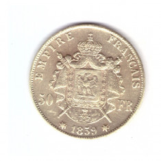 Jeton copie dupa moneda 50 francs 1859 Franta