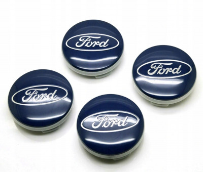 Plăcuțe emblematice Ford 54 mm Set de 4 grenade foto