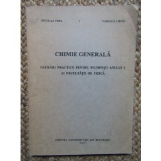 Chimie generală - NICOLAE POPA / VASILICA CHIVU