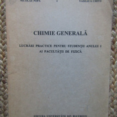 Chimie generală - NICOLAE POPA / VASILICA CHIVU