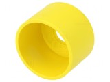 Colier de protecție galben plastic 75x47,5mm