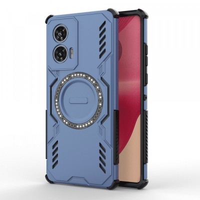Husa MagSafe pentru Motorola Edge 50 Fusion, Techsuit, ArmorMag, Albastra foto