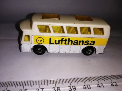 bnk jc Matchbox Superfast - No 65 SB-813 Airport Coach Lufthansa foto