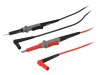 Cabluri Măsurare 10A, 1m, AXIOMET, Negru/Roșu - Componente Electronice, Conectori