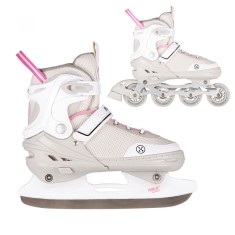 Role/Patine 2IN1 Nils Extreme NH18188A, Gri/Roz, M(34-38)