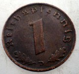 2.438 GERMANIA 1 REICHSPFENNIG 1937 D, Europa, Bronz