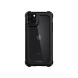 Husa TPU Spigen Gauntlet Karbon pentru Apple iPhone 11 Pro, Neagra 077CS27515