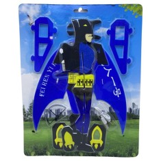 Planor-avion Batman de jucarie cu motor electric si acumulator pe usb